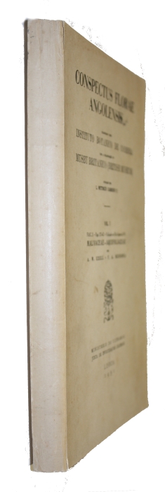 Exell, A.W.; Mendonca, F.A. - Conspectus Florae Angolensis Vol. 1 Fasc. II. Malvaceae - Aquifoliaceae