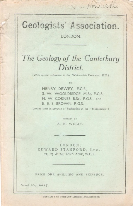 Wells, A.K. - The Geology of the Canterbury District