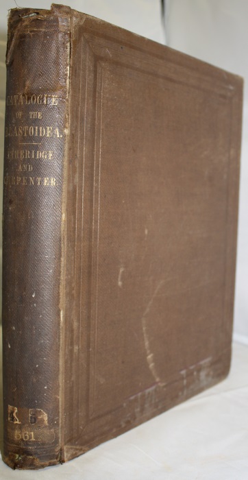 Etheridge, R.; Carpenter, P.H. - Catalogue of the Blastoidea in the Geological Department of the British Museum (Natural History)