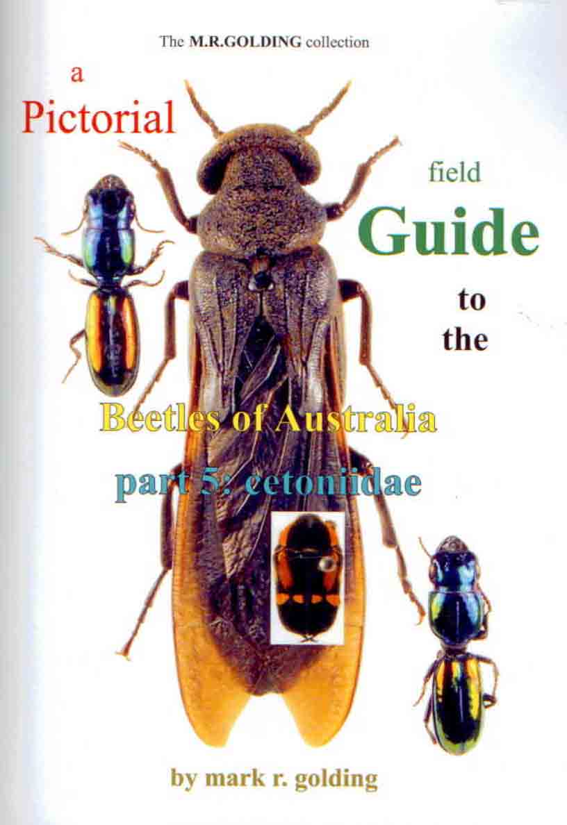 Golding, M.R. - A Pictorial Field Guide to the Beetles of Australia. Part 5: Cetoniidae