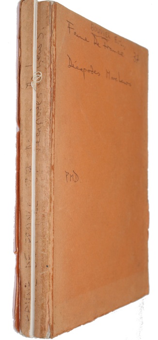 Bouvier, E.-L. - Decapodes marcheurs Faune de France 37