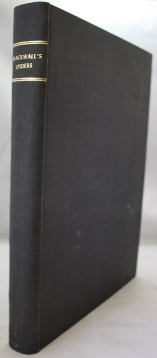 Blackwall, John - A History of the Spiders of Great Britain and Ireland