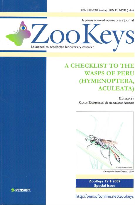 Rasmussen, C.; Asenjo, A. - A Checklist to the Wasps of Peru (Hymenoptera, Aculeata)