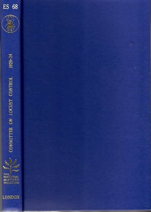 HMSO - Committee of Civil Research. Locust Sub-Committee, 1st & 2nd, 4th & 5th Report