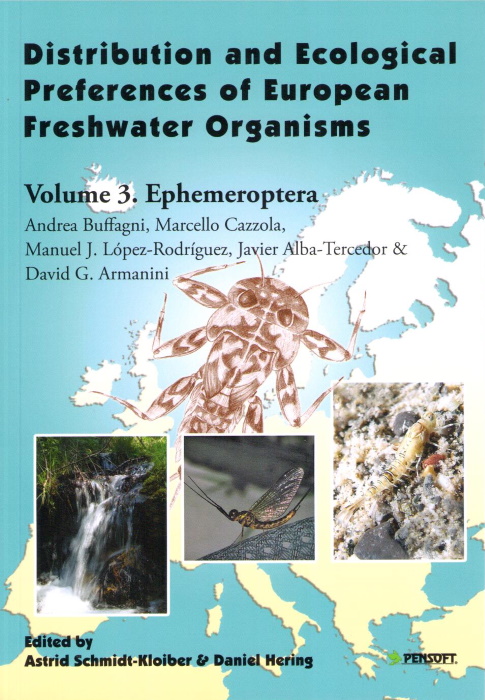 Buffagni, A.; Cazzola, M.; Lopez-Rodriguez, M.J. et al - Distribution and Ecological Preferences of European Freshwater Organisms. Vol. 3: Ephemeroptera