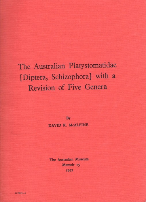McAlpine, D.K. - The Australian Platystomatidae (Diptera, Schizophora) with a revision of five genera