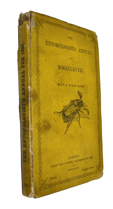 Stainton, H.T. - The Entomologist's Annual for 1868