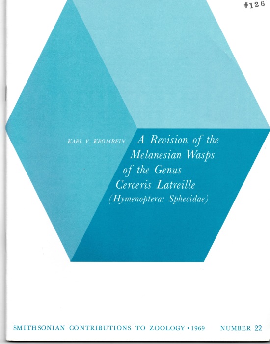 Krombein, K.V. - Revision of Melanesian Wasps of the Genus Cerceris Latreille (Hymenoptera: Sphecidae)