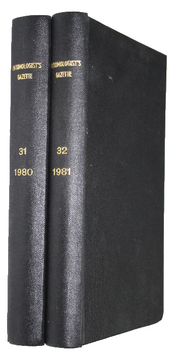  - Entomologist's Gazette: A Journal of Palaearctic Entomology. Vol. 31 & 32