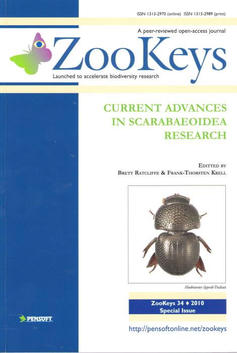 Ratcliffe, B.; Krell, F.-T. (Eds) - Current Advances in Scarabaeoidea Research