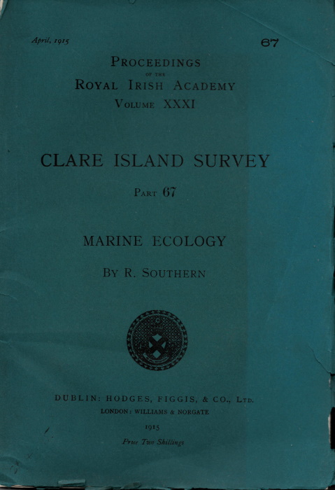 Southern, R. - Clare Island Survey Part 67: Marine Ecology