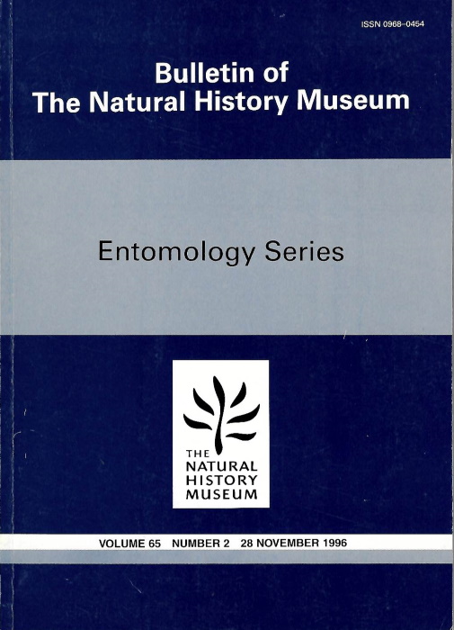 Noyes, J.S.; Hanson, P. - Encyrtidae (Hymenoptera: Chalcidoidae) of Costa Rica: the genera and species associated with jumping plant-lice (Homoptera: Psylloidea)(Homoptera:Pseudococcidae)
