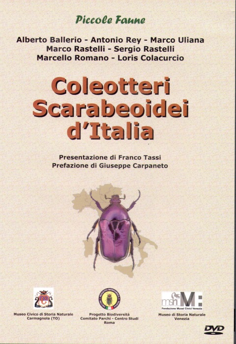 Ballerio, A.; Rey, A.; Uliana, M.; Rastelli, M. et al - Coleotteri Scarabeoidei d'Italia (DVD)