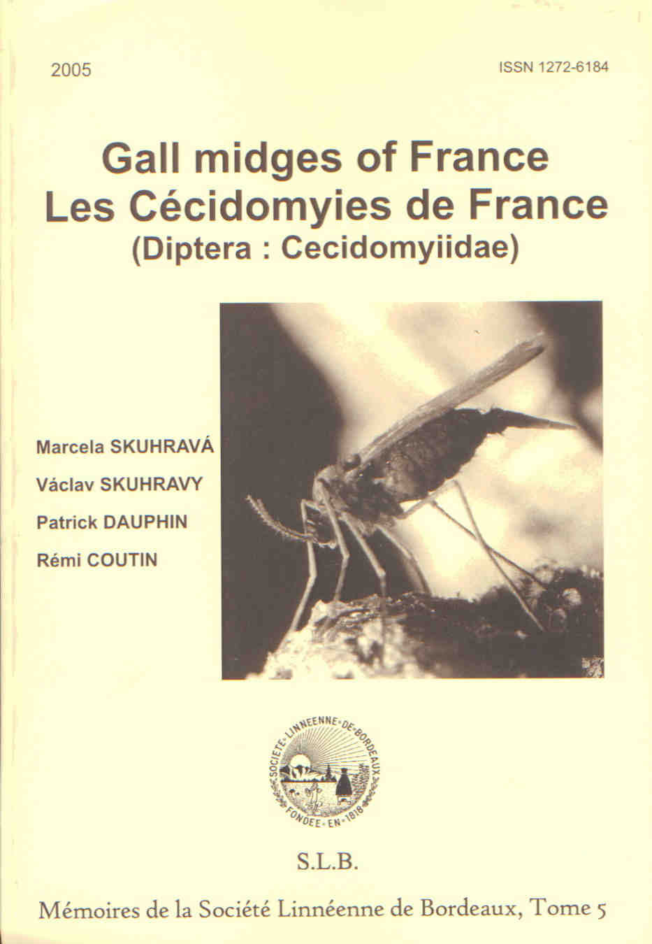 Skuhrava, M.; Skuhravy, V.; Dauphin, P.; Coutin, R. - Gall midges  (Diptera : Cecidomyiidae) of France - Les Ccidomyies de France