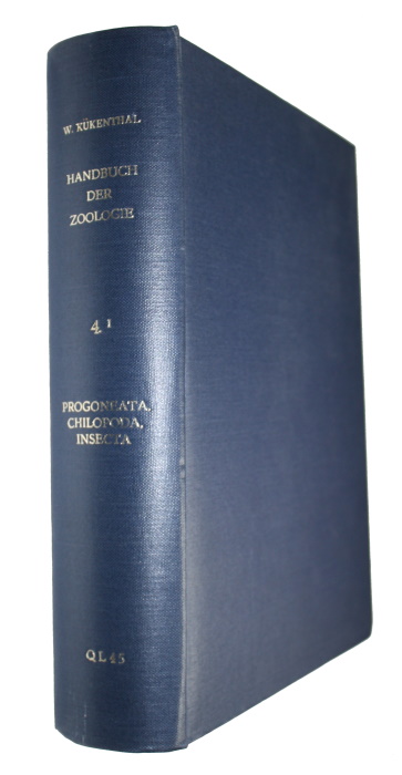 Attems, C.; Handlirsch, A. (Eds) - Progoneata, Chilopoda, Insecta 1 Handbuch der Zoologie. Bd. 4(1)