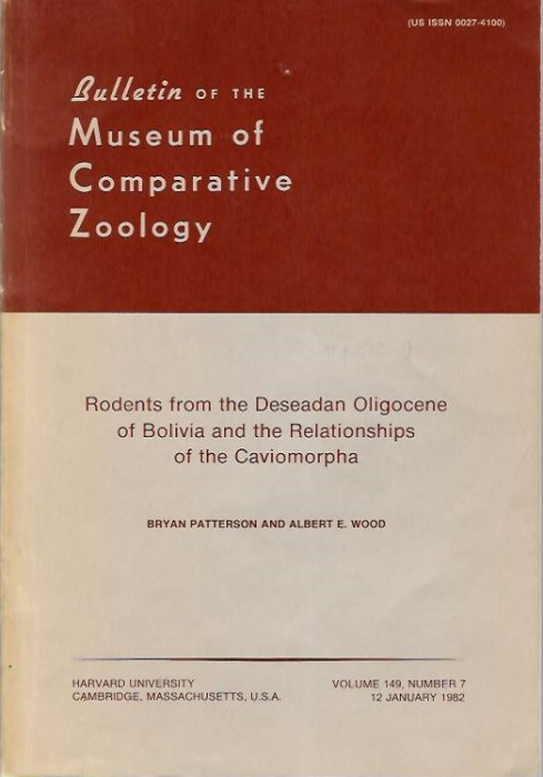 Patterson, B.; Wood, A.E. - Rodents from the Deseaden Oligocene of Bolivia and the Relationships of the Caviomorpha
