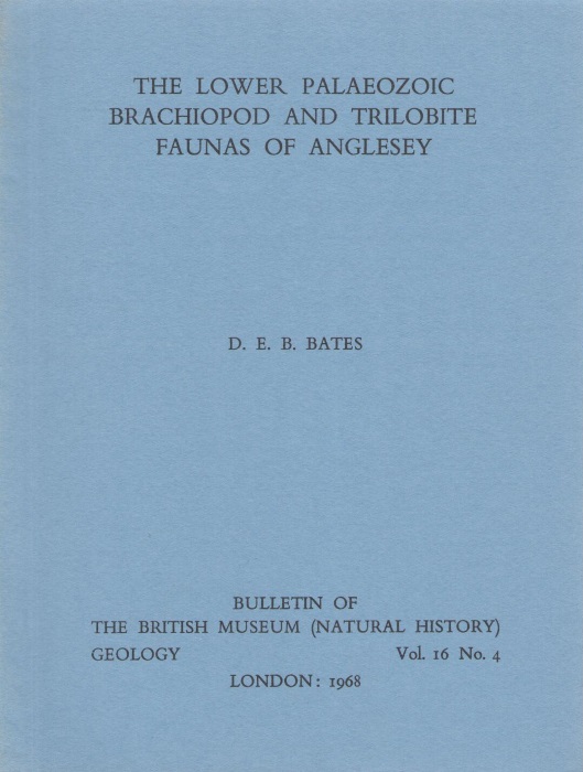 Bates, D.E.B. - The Lower Palaezoic Brachiopod and Trilobite Faunas of Anglesey