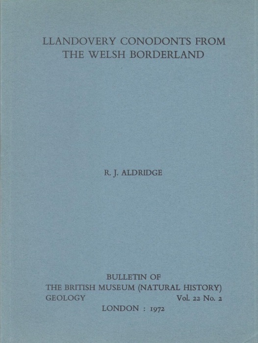 Aldridge, R.J. - Llandovery Conodonts from the Welsh Borderland