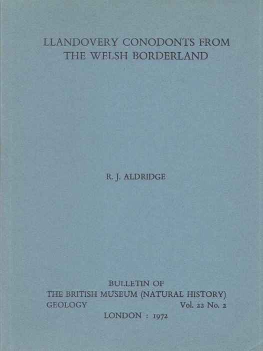 Aldridge, R.J. - Llandovery Conodonts from the Welsh Borderland