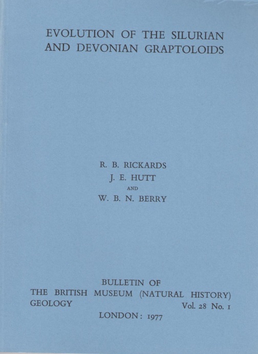 Rickards, R.B.; Hutt, J.E.; Berry, W.B.N. - Evolution of the Silurian and Devonian Graptoloids
