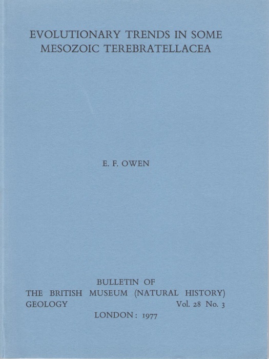 Owen, E.F. - Evolutionary Trends in some Mesozoic Terebratellacea