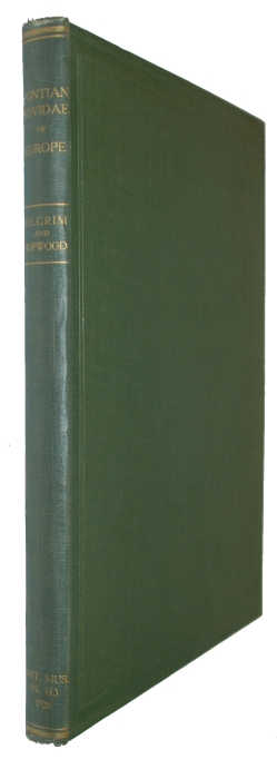 Pilgrim, G.E.; Hopwood, A.T. - Catalogue of the Pontian Bovidae of Europe  in the Department of Geology