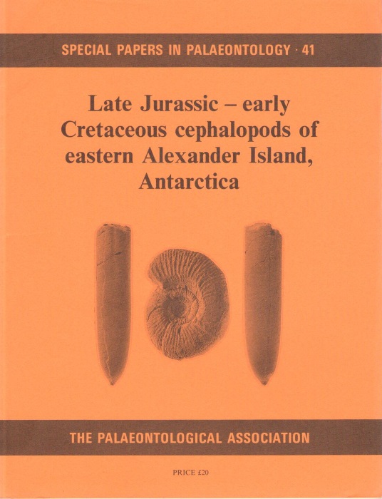 Howlett, P.J. - Late Jurassic-early Cretaceous Cephalopods of Eastern Alexander Island, Antarctica Special Papers in Palaeontology 41