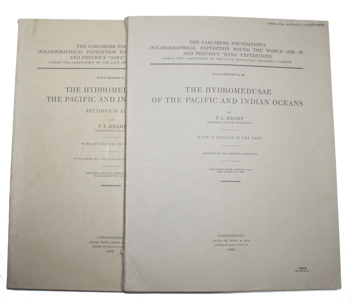 Kramp, P.L. - The Hydromedusae of the Pacific and Indian Oceans. Sections [I]-III