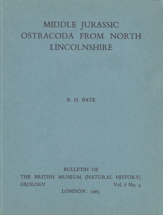 Bate, R.H. - Middle Jurassic Ostracoda from North Lincolnshire