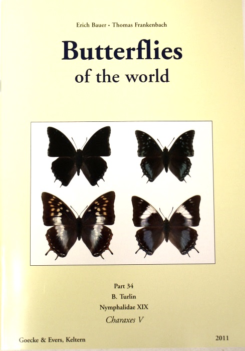 Turlin, B. - Butterflies of the World 34: Nymphalidae 19: Charaxes 5