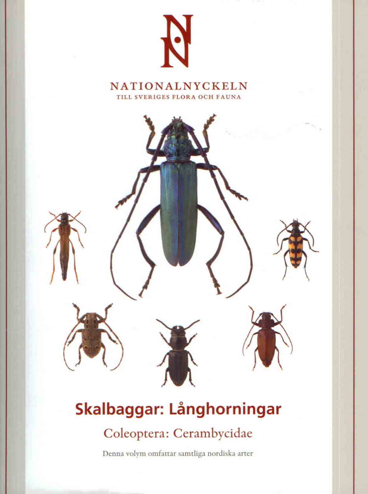 Ehnstrom, B. - Coleoptera: Cerambycidae: Skalbaggar: Lnghorningar (Nationalnyckeln till Sveriges Flora och Fauna)
