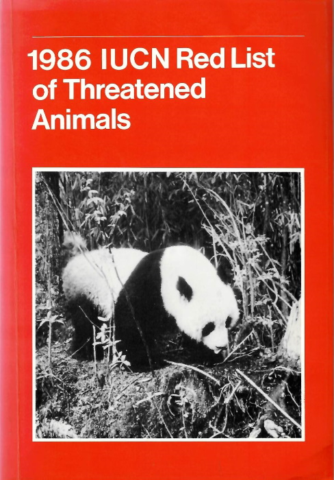 IUCN Conservation Monitoring Centre - 1986 IUCN Red List of Threatened Animals