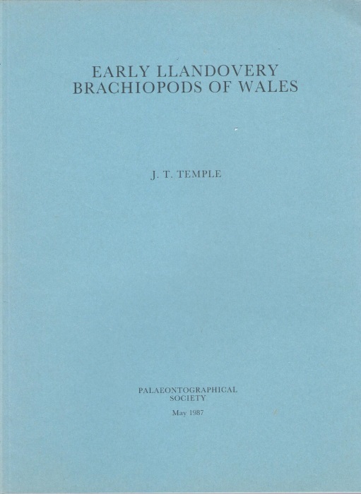 Temple, J.T. - Early Llandovery Brachiopods of Wales