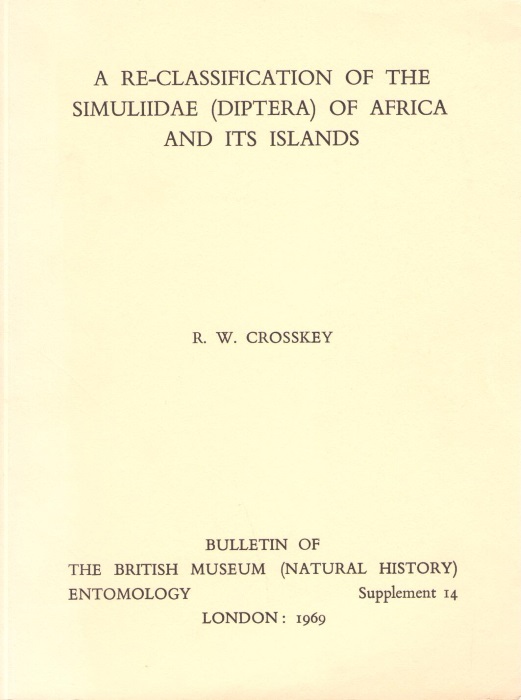 Crosskey, R.W. - A Re-classification of the Simuliidae (Diptera) of Africa and its Islands