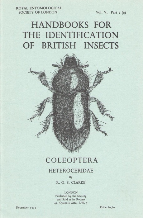 Clarke, R.O.S. - Heteroceridae (Handbooks for the Identification of British Insects 5/2c)