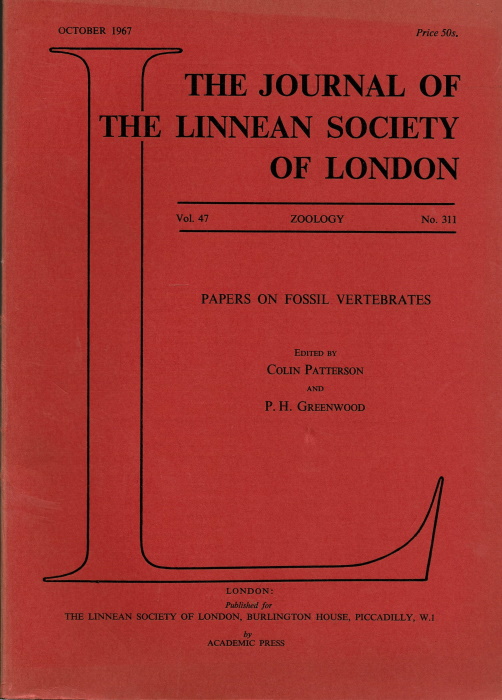 Patterson, C.; Greenwood, P.H. (Eds) - Papers on Fossil Vertebrates