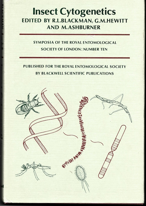 Blackman, R.L.; Hewitt, G.M.; Ashburner, M. (Eds) - Insect Cytogenetics: 10th Symposium of the Royal Entomological Society of London