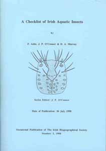 Ashe, P.; O'Connor, J.P.; Murray, D.A. - A Checklist of Irish Aquatic Insects