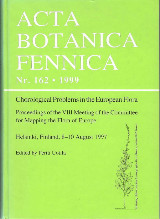 Uotila, P. (Ed.) - Chorological Problems in the European Flora