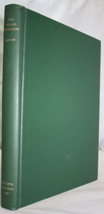Dandy, J.E. (Ed.) - The Sloane Herbarium