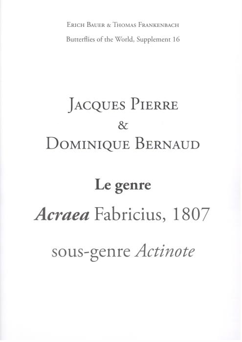 Turlin, B. - Butterflies of the World. Supplement 21:  Aberrations et formes particulieres dans le genre Charaxes en region Afrotropicale