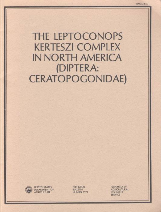 Clastrier, J.; Wirth, W.W. - Leptoconops Kerteszi complex in North America (Dipera: Ceratopogonidae)