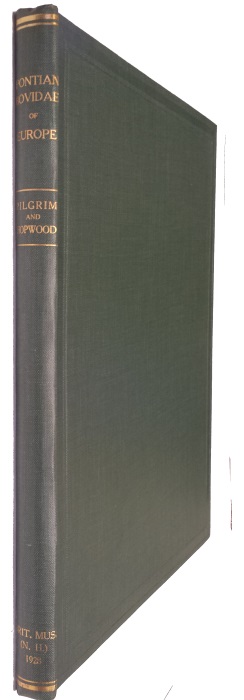 Pilgrim, G.E.; Hopwood, A.T. - Catalogue of the Pontian Bovidae of Europe in the Department of Geology