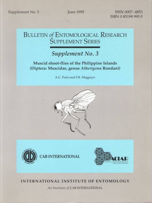 Pont, A.C.; Magpayo, F.R. - Muscid shoot-flies of Philippine Islands (Diptera: Muscidae, genus Atherigona Rondani)