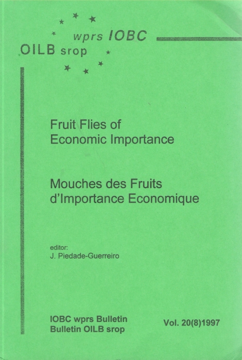 Piedade-Guerreiro, J. (Ed.) - Fruit flies of economic importance / Mouche des fruits d'importance economique