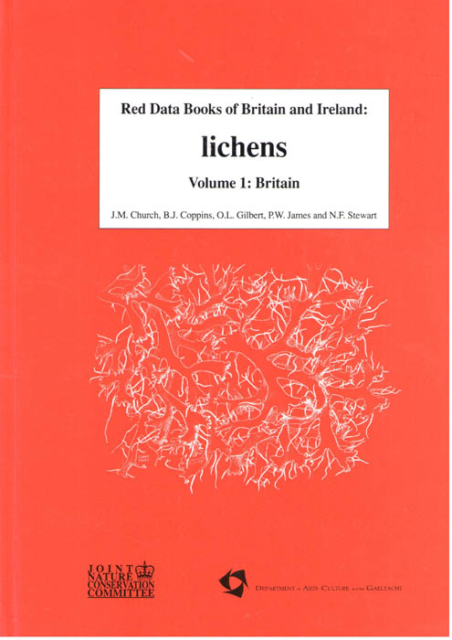 Church, J.M.; Coppins, B.J. Gilbert, O.L. et al - Red Data Books of Britain & Ireland: Lichens. Volume 1: Britain