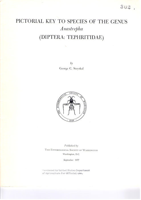 Steyskal, G.C. - Pictorial Key to Species of the Genus Anastrepha (Diptera: Tephritidae)