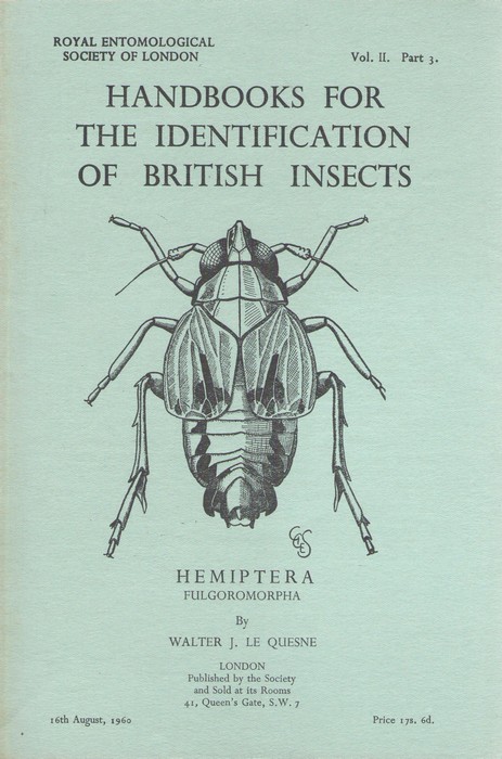 Le Quesne, W.J. - Hemiptera Fulgoromorpha (Handbooks for the Identification of British Insects 2/3)