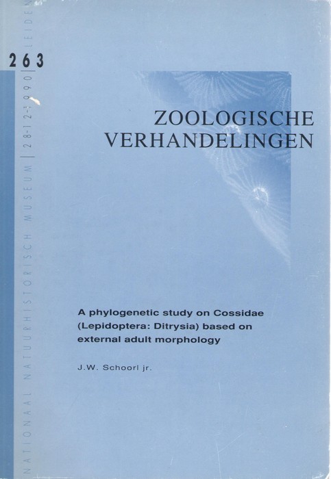 Schoorl, J.W. - A Phylogenetic Study on Cossidae (Lepidoptera: Ditrysia) based on external adult morphology