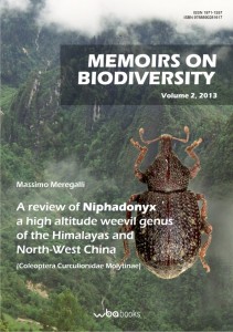 Meregalli, M. - A review of Niphadonyx a high alititude weevil genus of the Himalayas and north-west China
